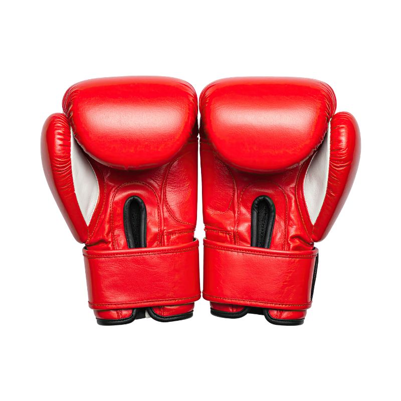 guantes rojos